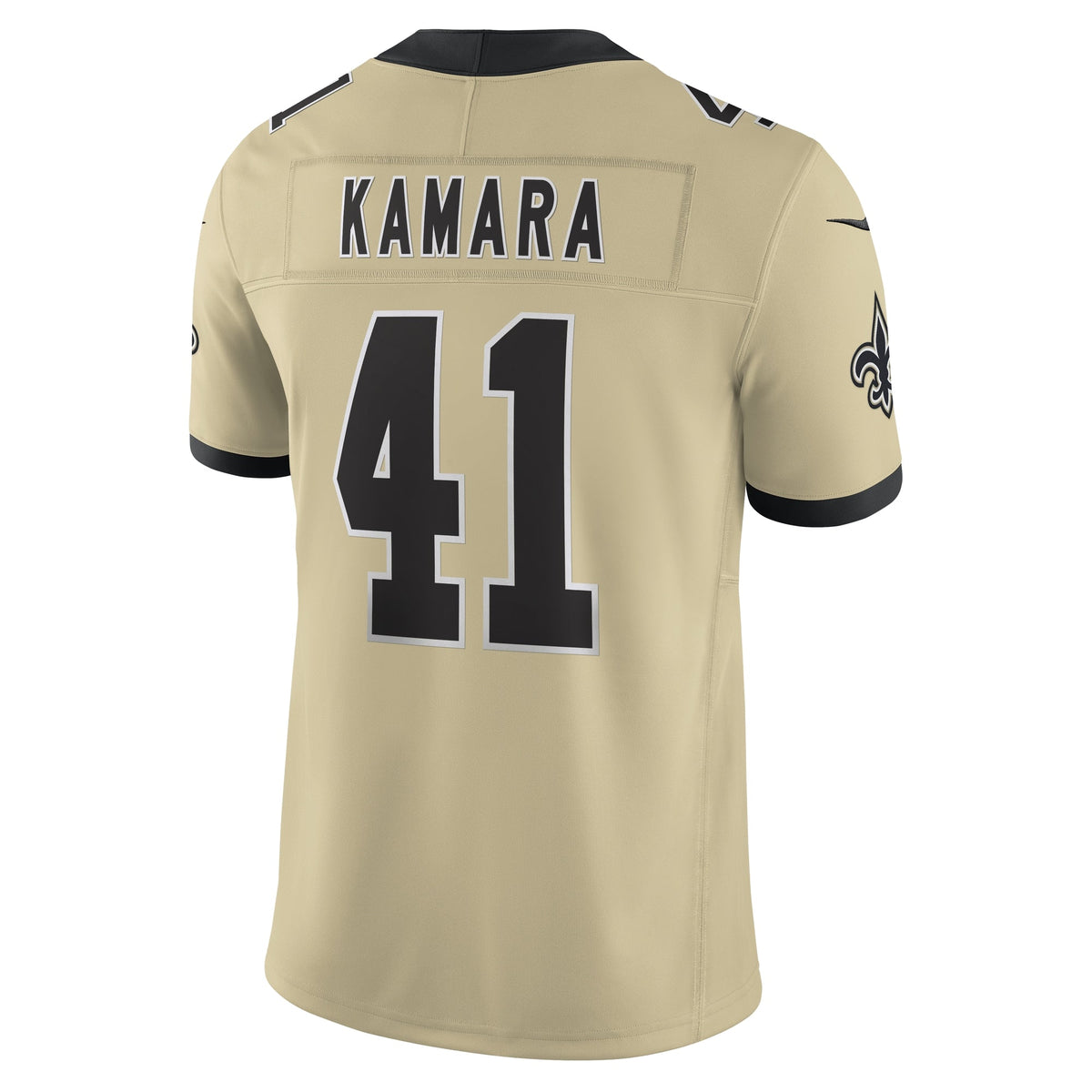 New Orleans Saints Alvin Kamara Gold Alternate Gameday Golds Alternate Vapor F.U.S.E. Limited Football Jersey