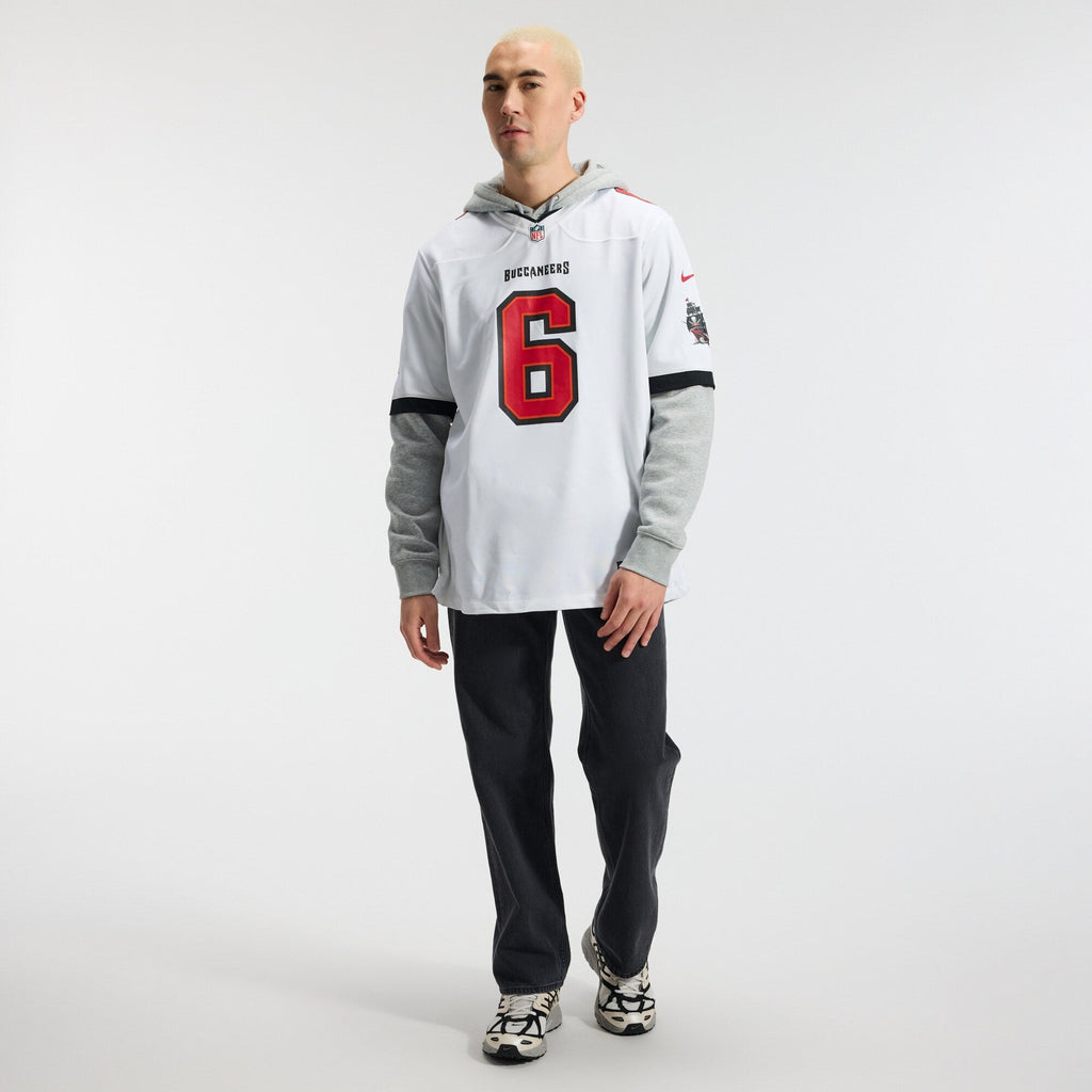 Tampa Bay Buccaneers Baker Mayfield White Away Game Football Jersey
