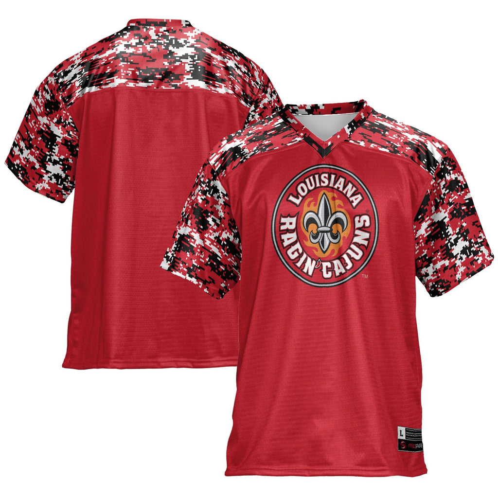 Maroon Louisiana Ragin' Cajuns Football Jersey