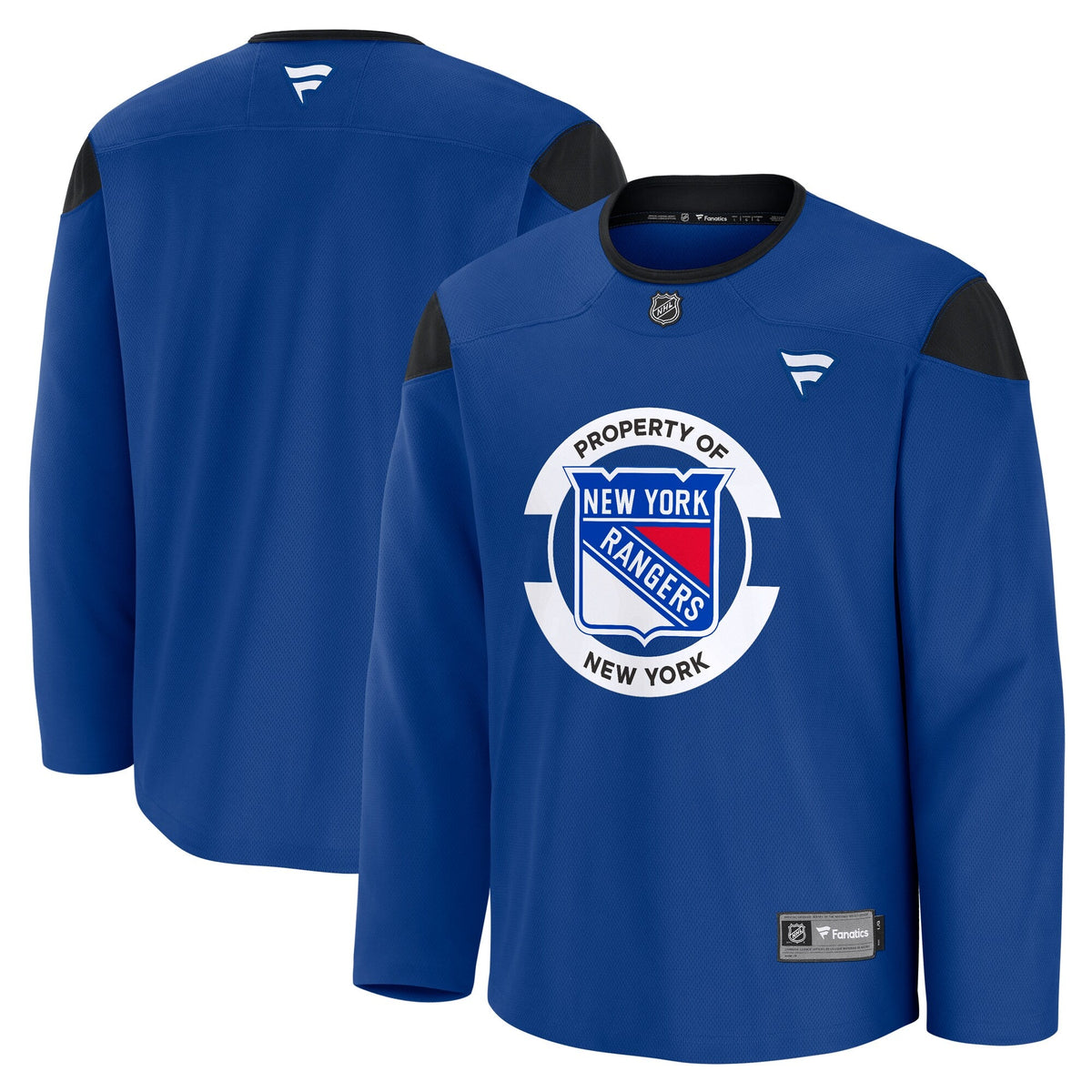 New York Rangers Blue Practice Jersey