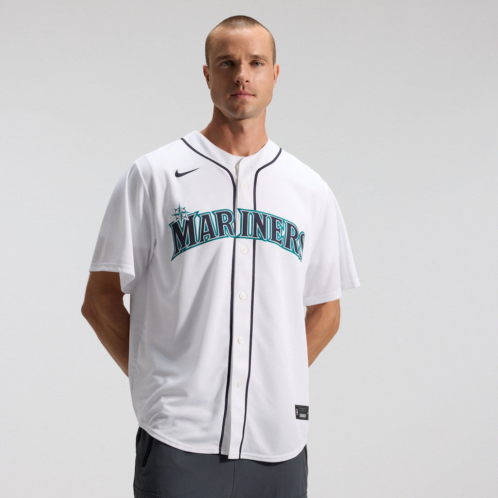 Seattle Mariners Luis Castillo White Home Replica Baseball Jersey
