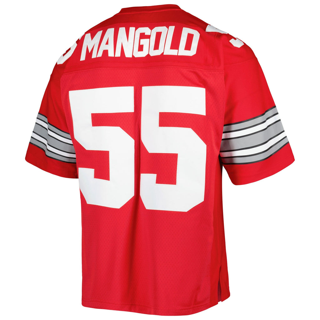 Nick Mangold Ohio State Buckeyes Jersey - Scarlet