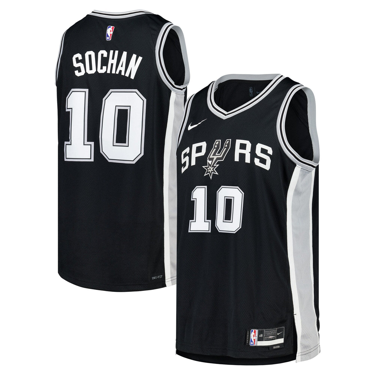 San Antonio Spurs Icon Jersey - Jeremy Sochan
