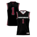 #1 Arkansas Razorbacks Lightweight Basketball Jersey - Black