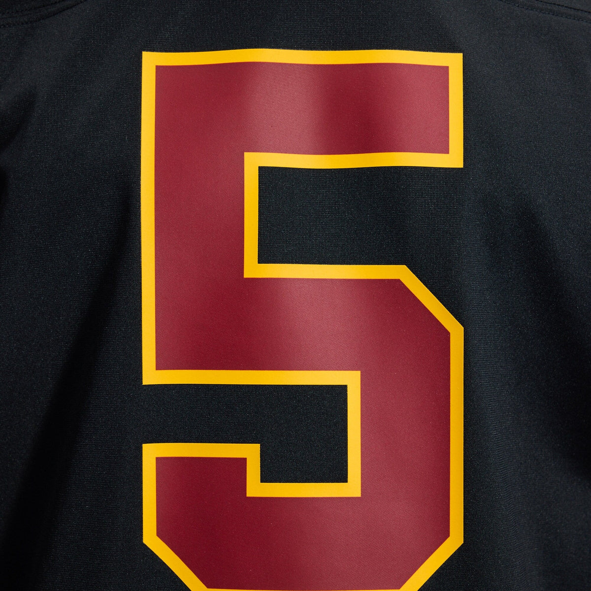 Hail Raiser Washington Commanders Jayden Daniels Black Alternate Game Football Jersey