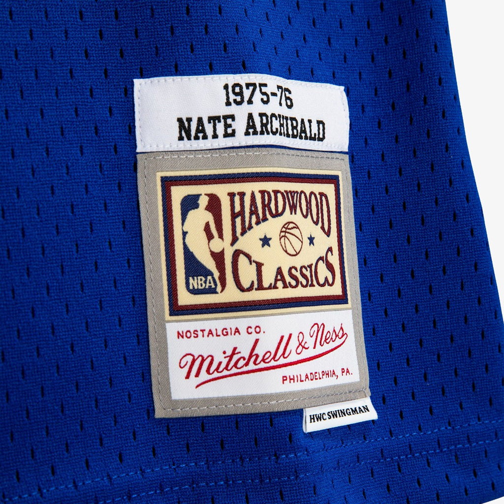 Kansas City Kings Nate Archibald 1975 Swingman Jersey - Royal Blue