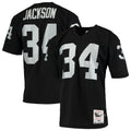 Las Vegas Raiders 1990 Bo Jackson Black Throwback Retired Player Football Jersey