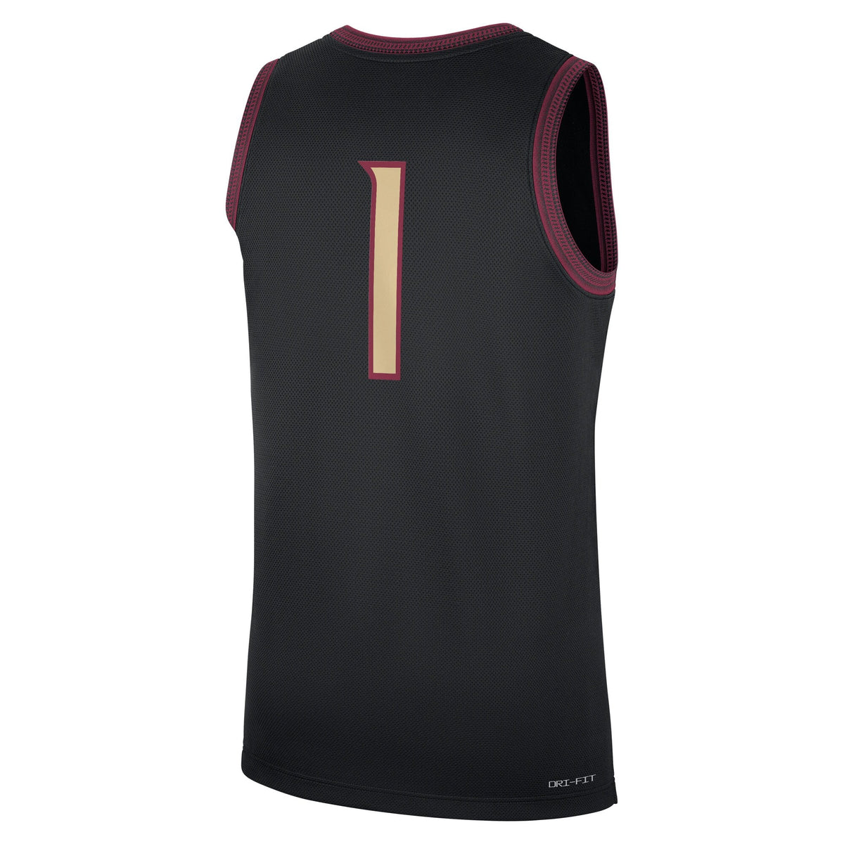 #1 Black Florida State Seminoles Alternate Replica Jersey