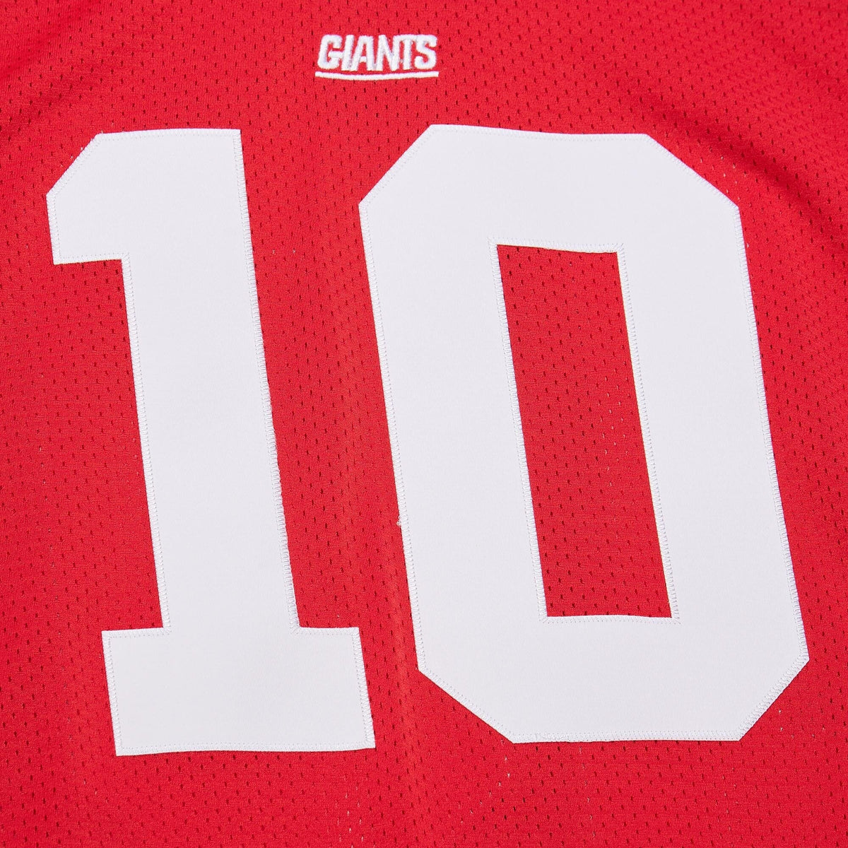 New York Giants 2004 Eli Manning Red Throwback Retired Player Football Jersey