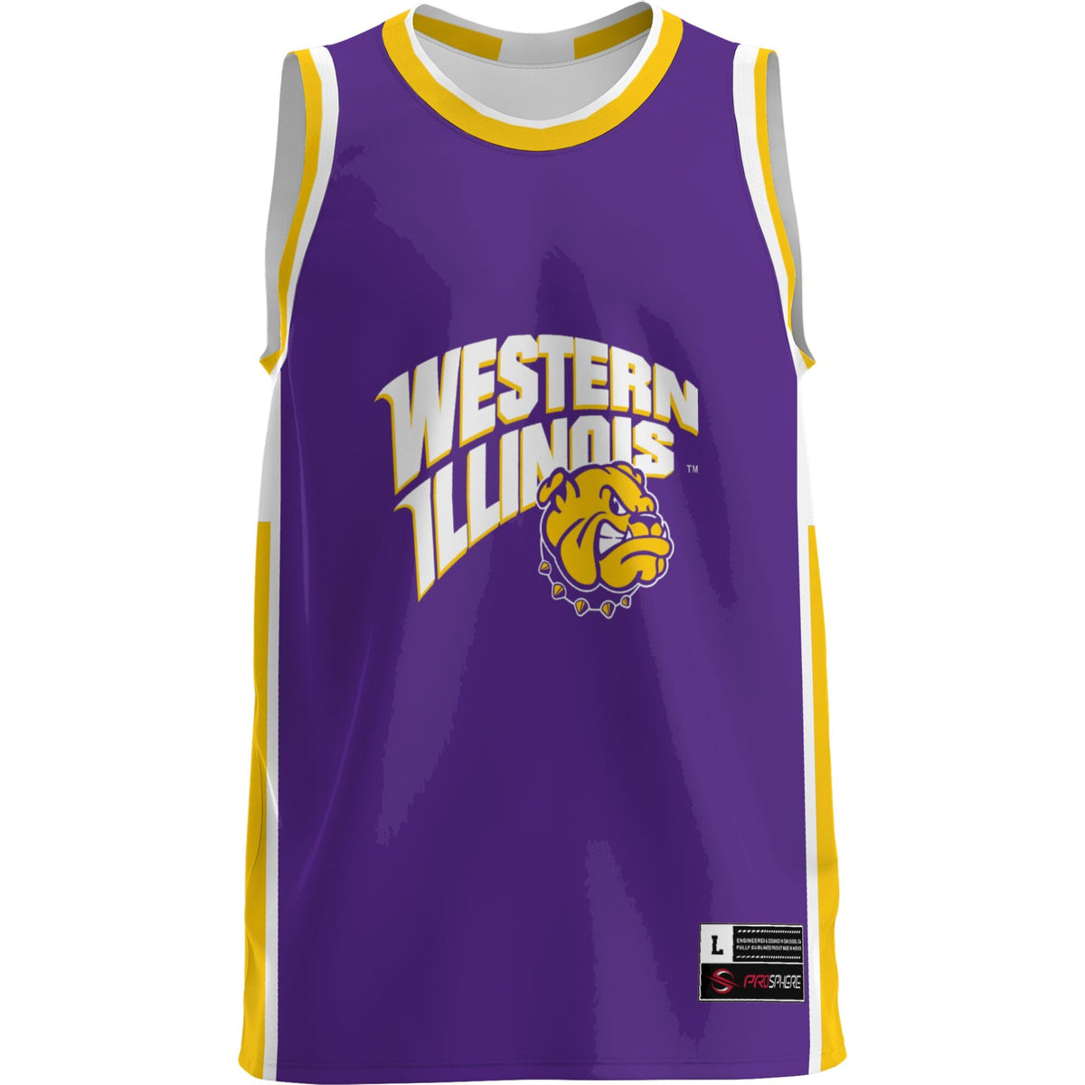Western Illinois Leathernecks Lightweight Basketball Jersey - Purple