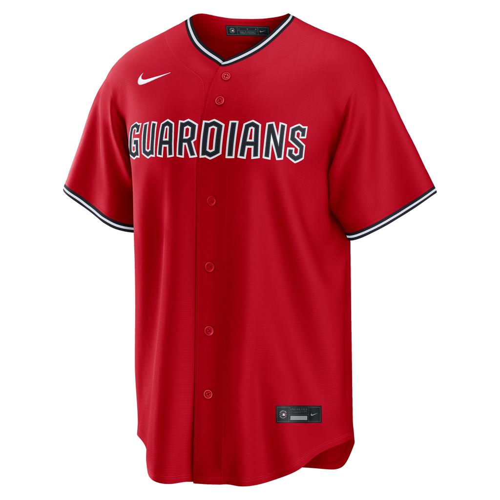 Cleveland Guardians Red Alternate Replica Baseball Jersey