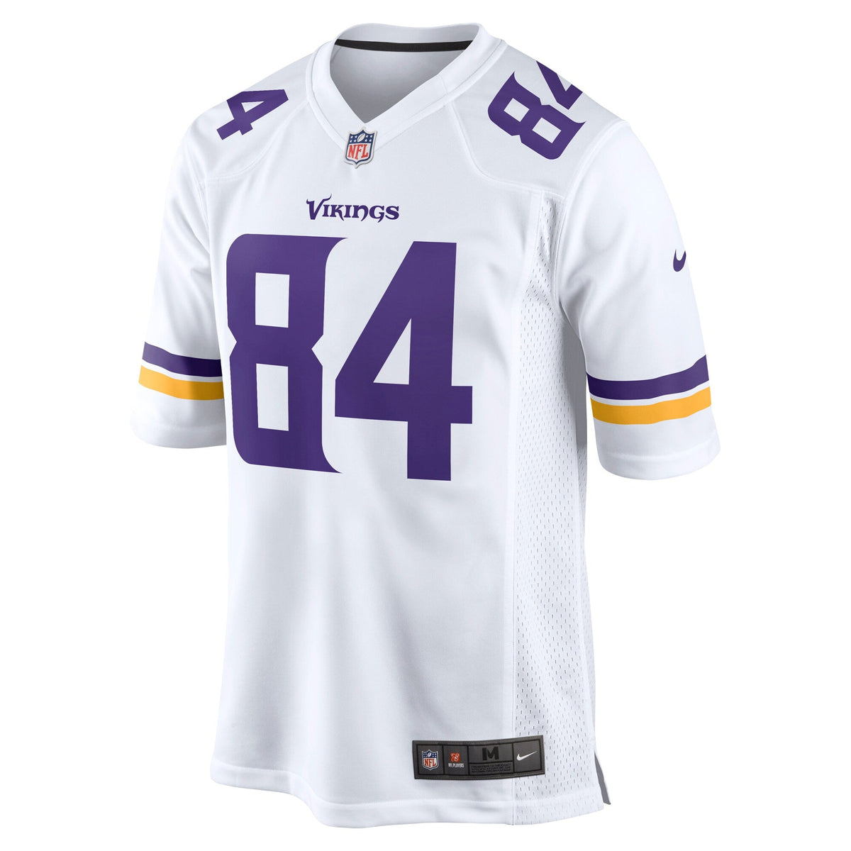 Minnesota Vikings Randy Moss White Retired Player Game Football Jersey