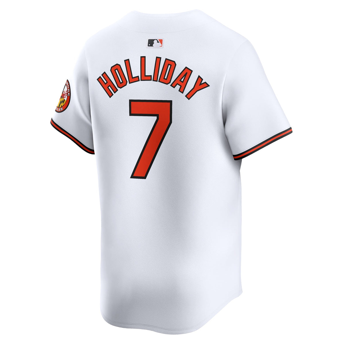 Baltimore Orioles Jackson Holliday White Home Limited Player Baseball Jersey