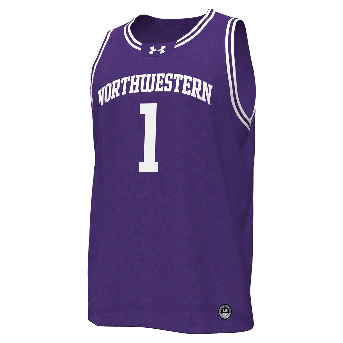 #1 Northwestern Wildcats Replica Basketball Jersey - Purple