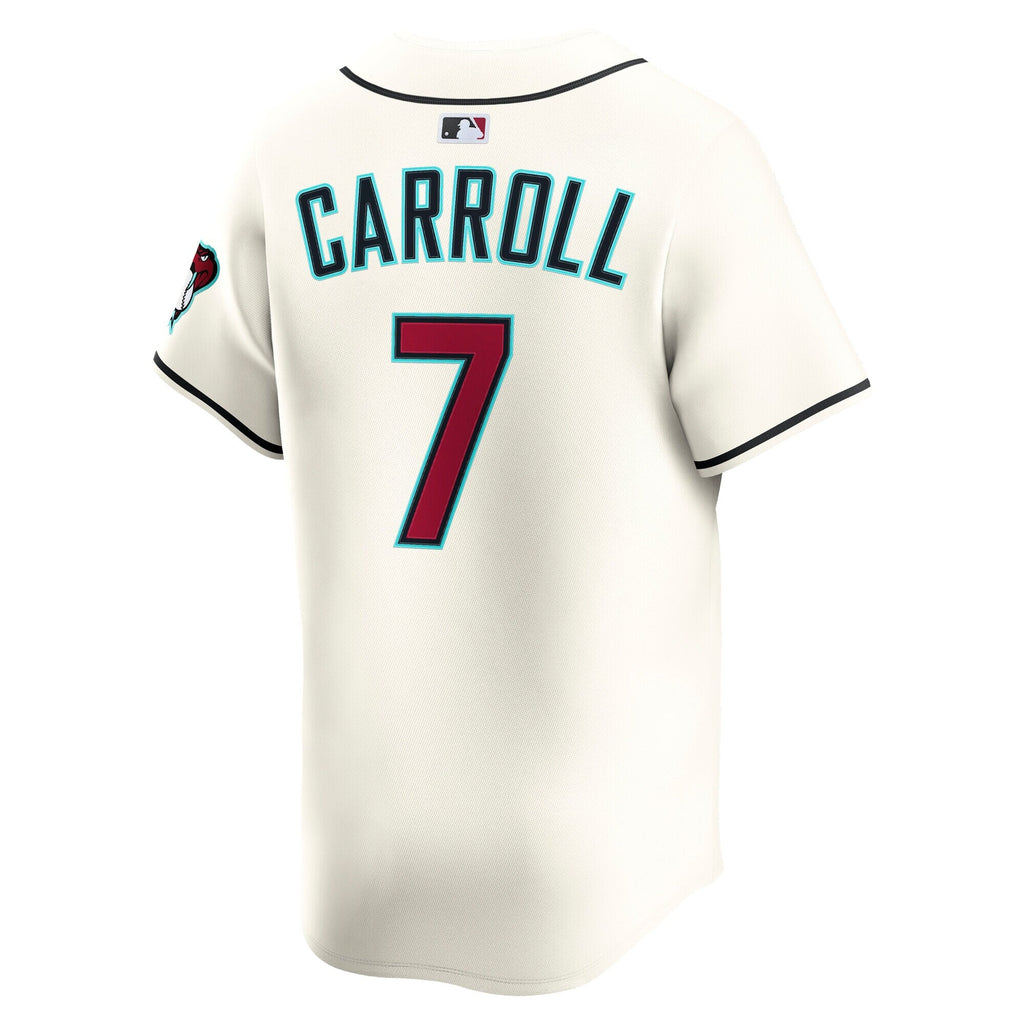 Arizona Diamondbacks Corbin Carroll Cream Home Limited Player Baseball Jersey