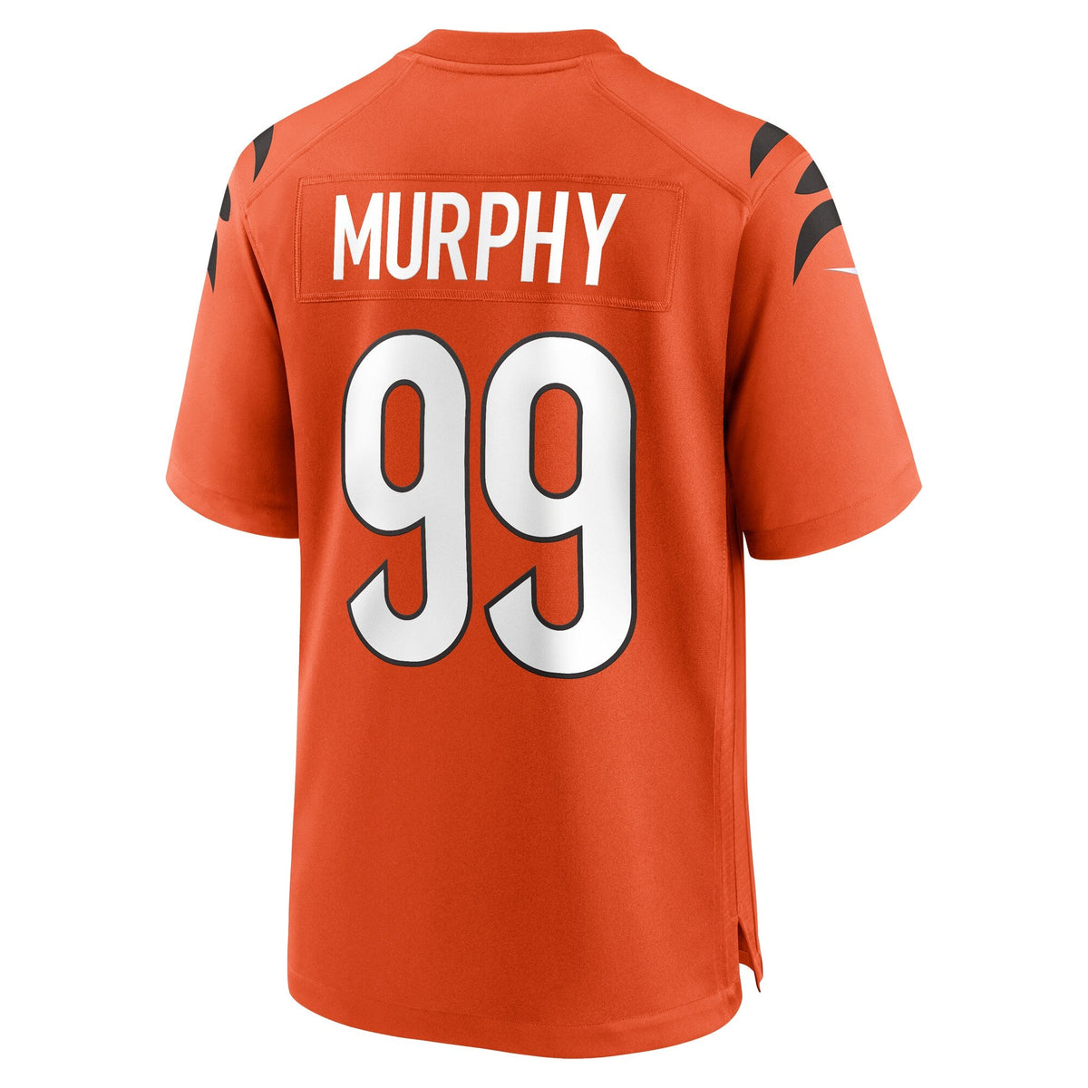 Cincinnati Bengals Myles Murphy Orange Alternate Game Football Jersey