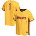 #1 Minnesota Golden Gophers Lightweight Baseball Jersey - Gold