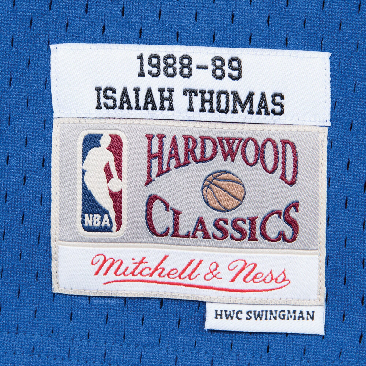 Detroit Pistons Swingman Jersey Road Isiah Thomas 1988-89