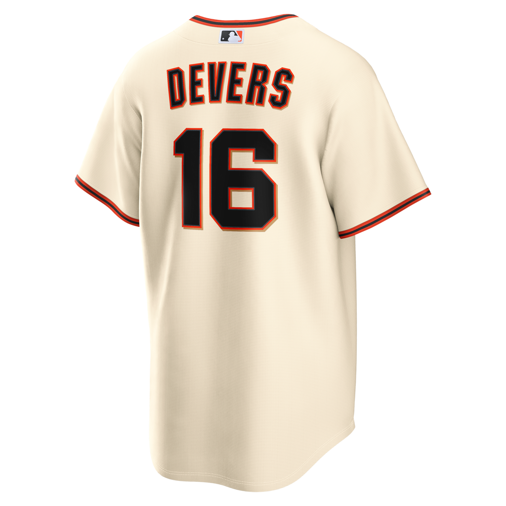 San Francisco Giants Rafael Devers Cream Home Replica Baseball Jersey