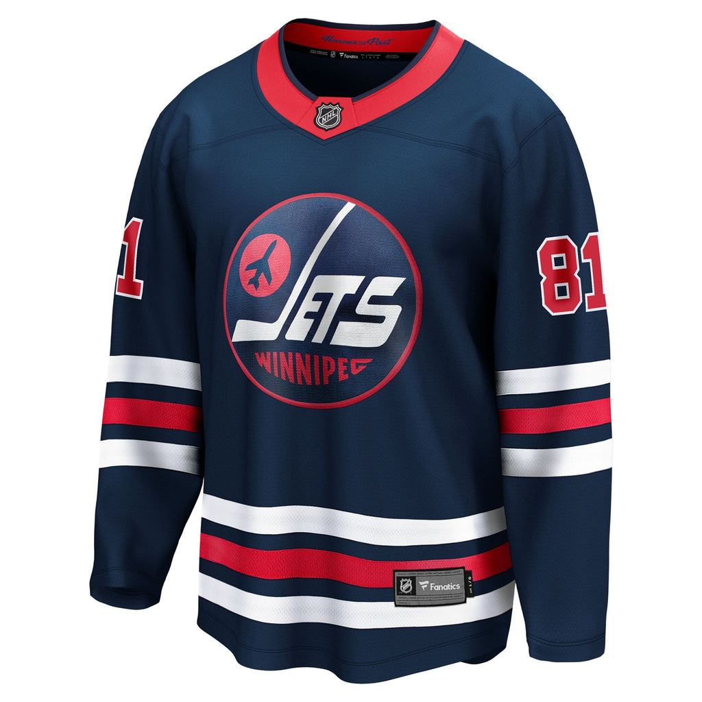 Winnipeg Jets Kyle Connor Navy Alternate Breakaway Hockey Jersey