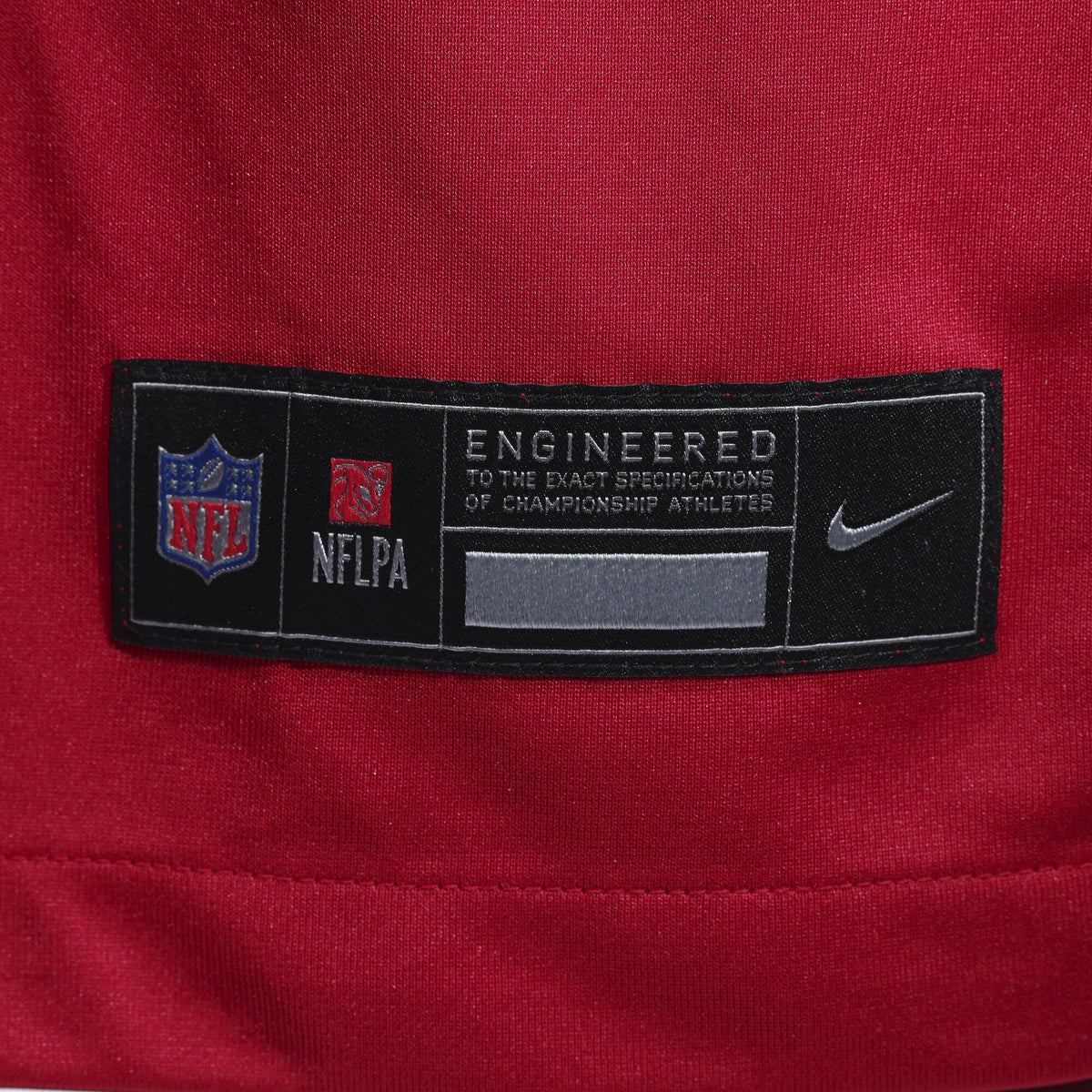 San Francisco 49ers Jon Weeks Scarlet Team Game Football Jersey