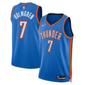 Oklahoma City Thunder Icon Edition Swingman Jersey - Blue - Chet Holmgren