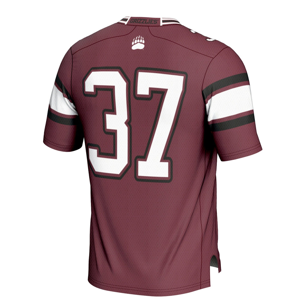 #37 Maroon Montana Grizzlies Football Jersey