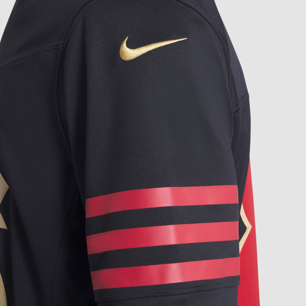 San Francisco 49ers George Kittle Black 2025 Rivalries Collection Stitched Limited Football Jersey