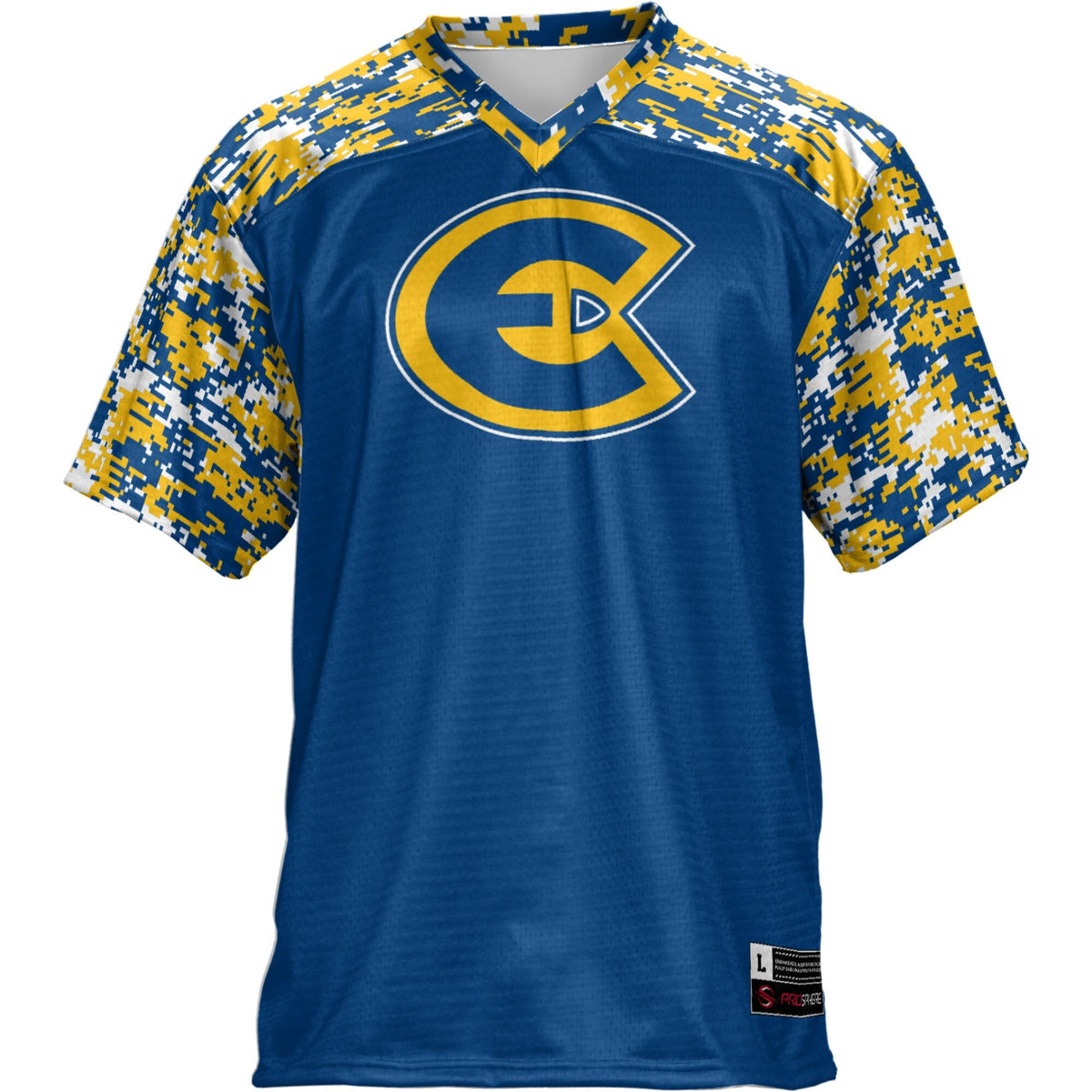 Wisconsin Eau Claire Blugolds Football Jersey - Navy