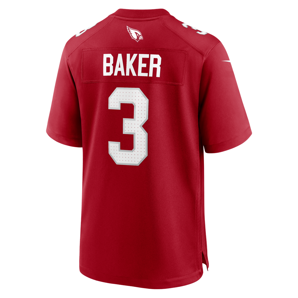 Arizona Cardinals Budda Baker Cardinal Game Player Football Jersey