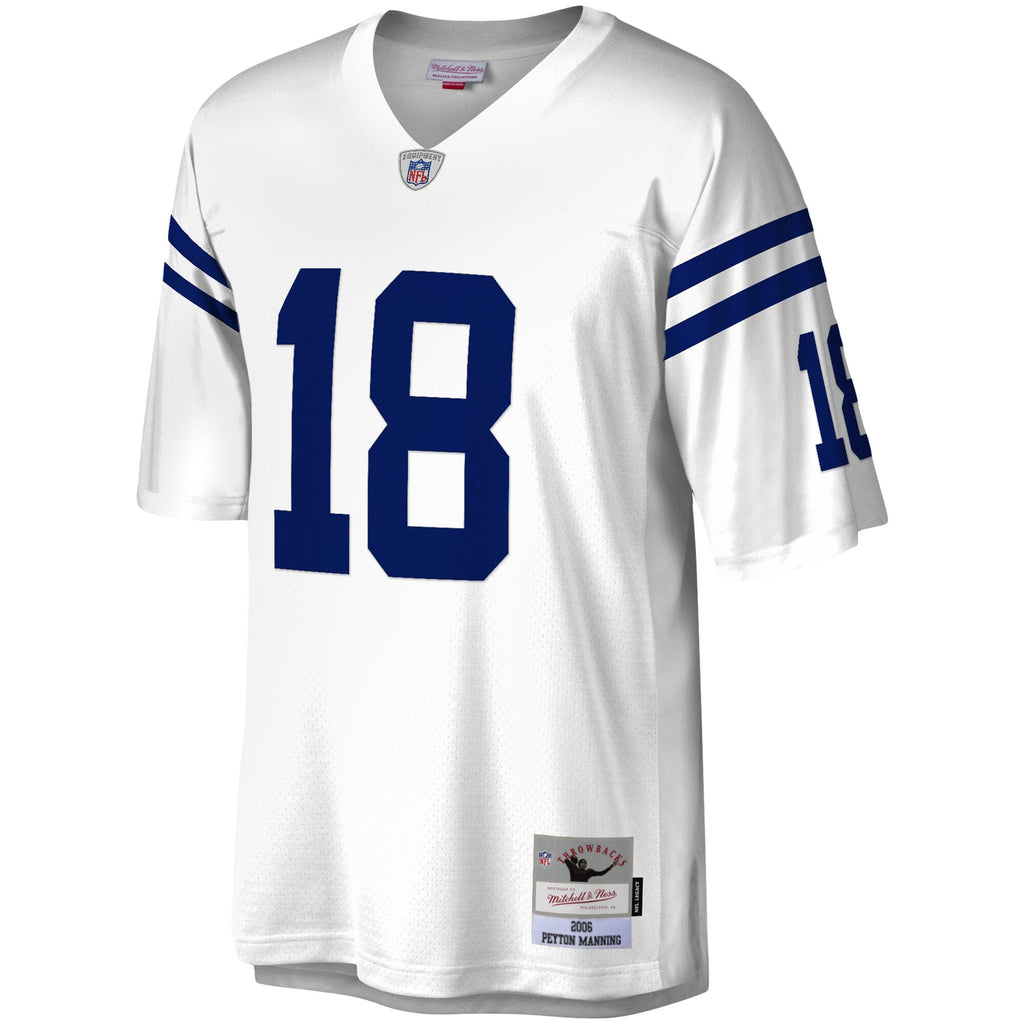 Indianapolis Colts Peyton Manning White Legacy Replica Football Jersey