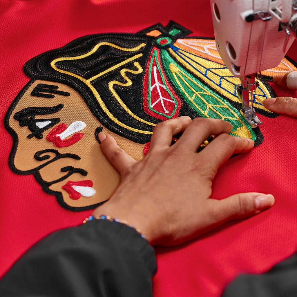 Chicago Blackhawks Red Home Pro Custom Jersey