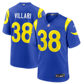 Los Angeles Rams Dan Villari Royal Game Football Jersey