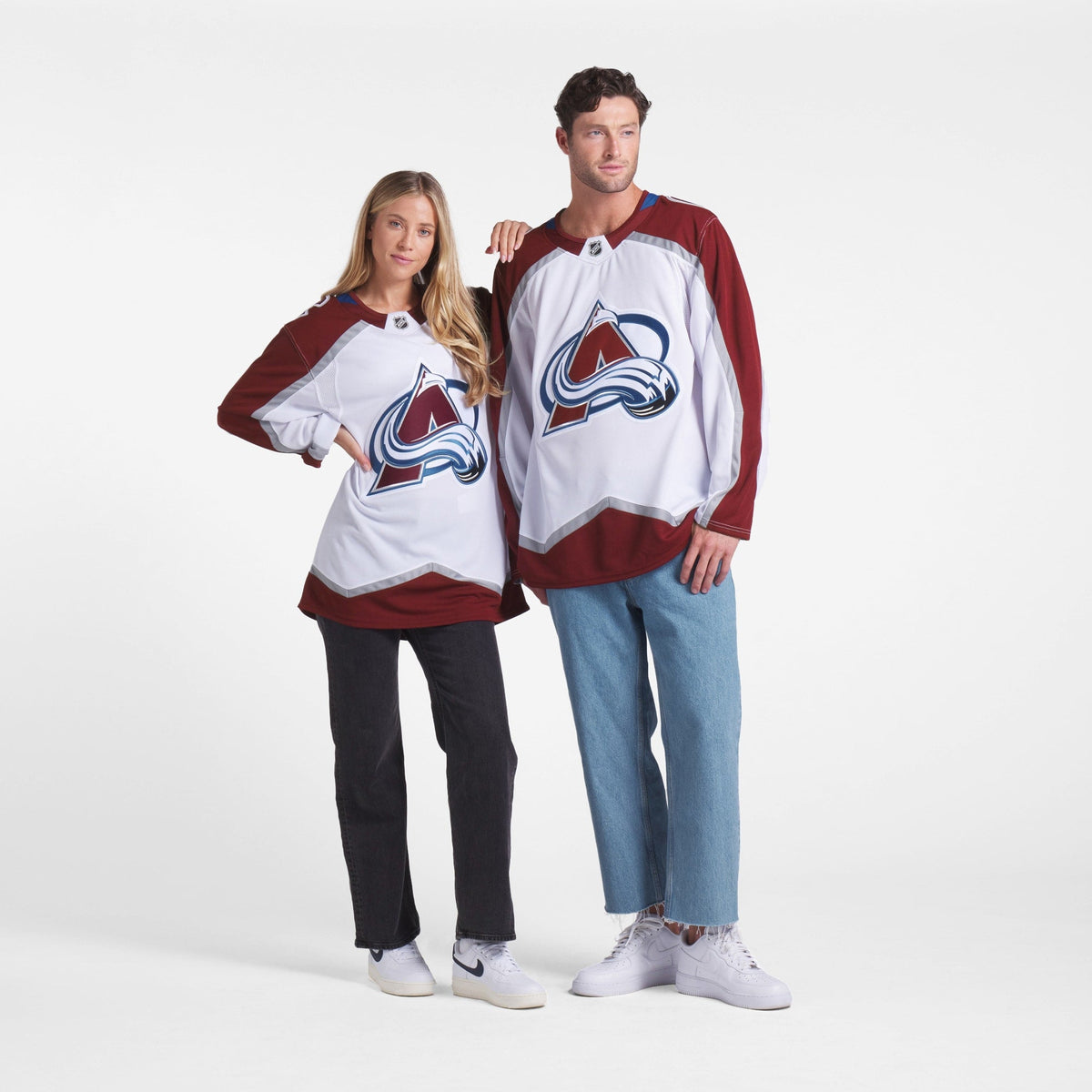 Colorado Avalanche White Away Premium Jersey