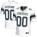 Utah State Aggies NIL Pick-A-Player Football Jersey - White