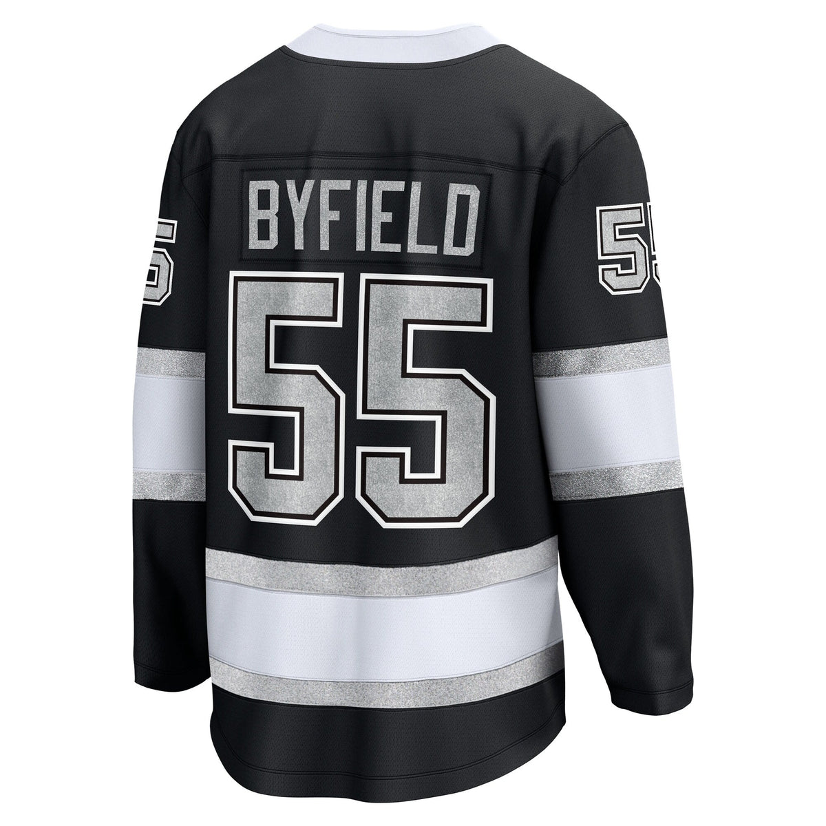Los Angeles Kings Quinton Byfield Black Home Breakaway Hockey Jersey