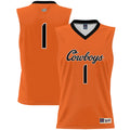 #1 Orange Oklahoma State Cowboys Lightweight Basketball Jersey