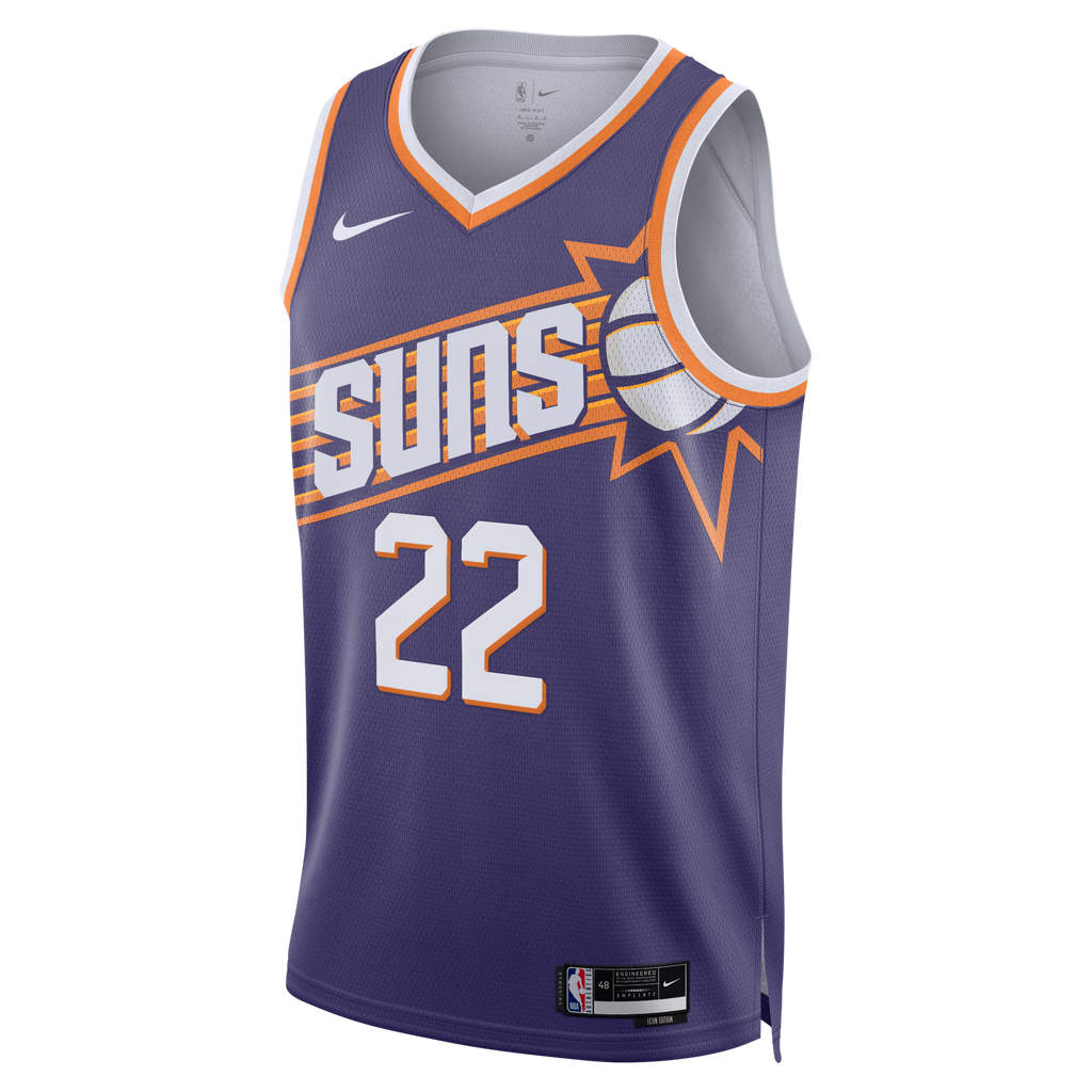 Phoenix Suns Icon Edition Swingman Jersey - Purple - Miles Bridges