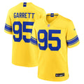 Los Angeles Rams Myles Garrett Classic Sol Game Football Jersey