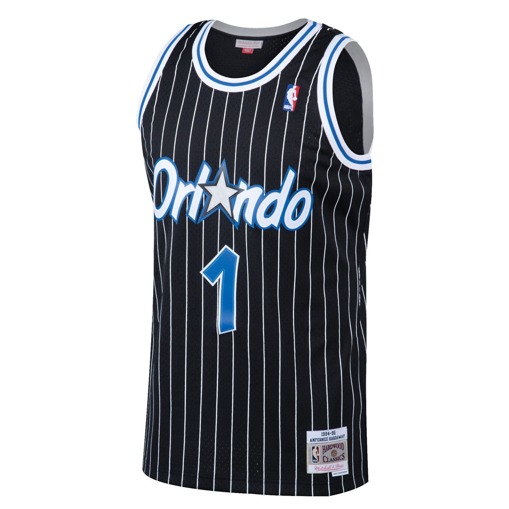 Penny Hardaway Black Orlando Magic 1994-95 Hardwood Classics Swingman Jersey