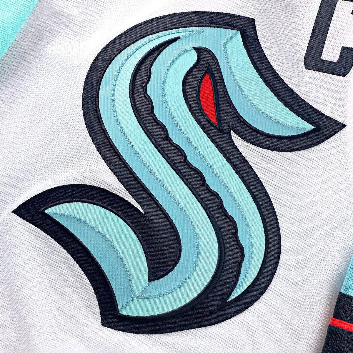 Seattle Kraken White Away Premium Custom Jersey