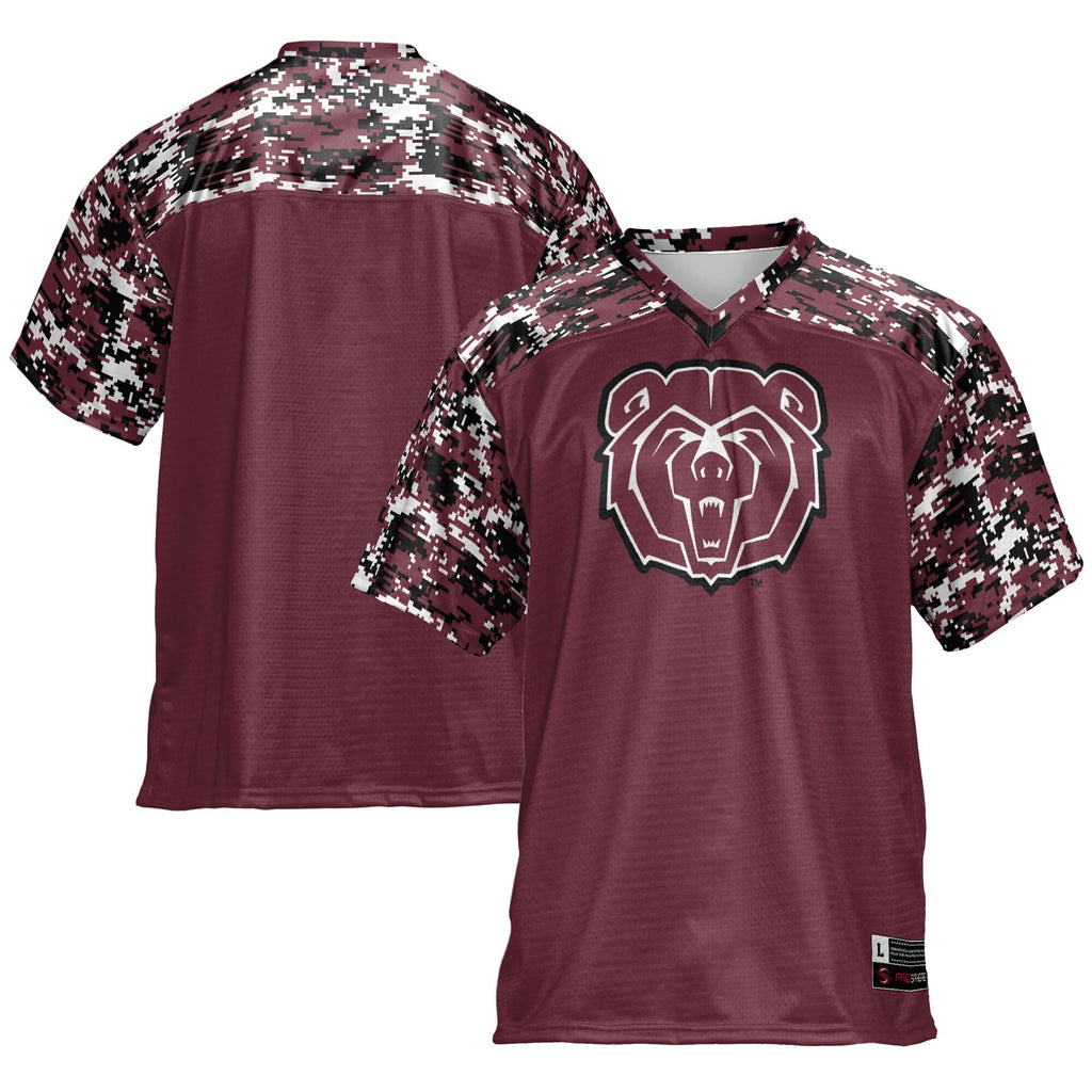 Missouri State University Bears Football Jersey - Maroon