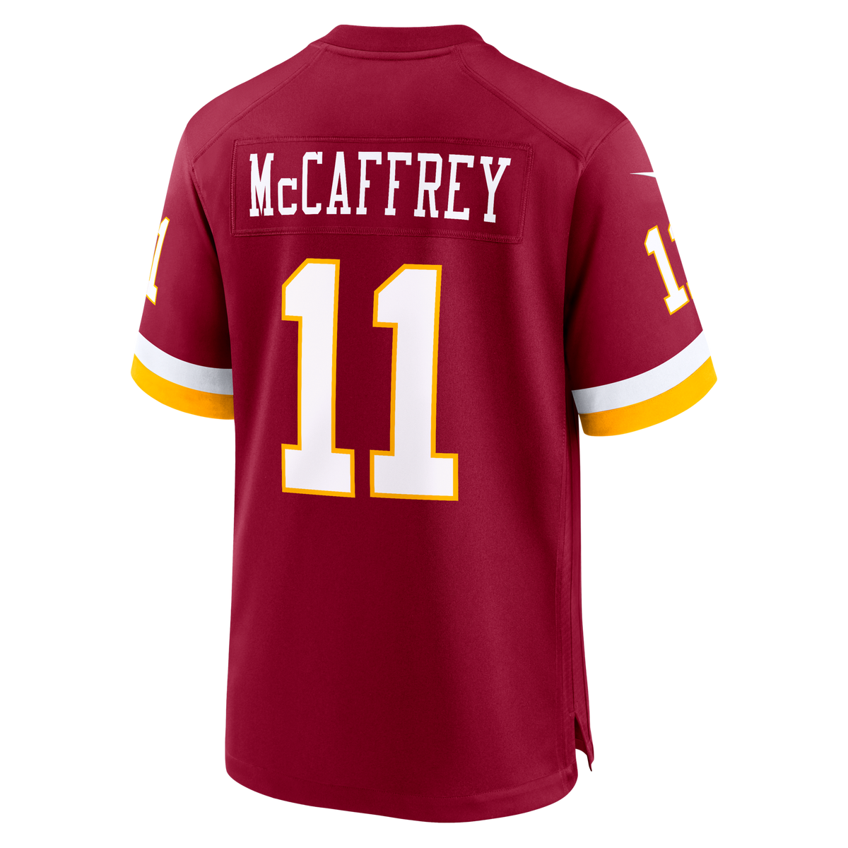 Washington Commanders Luke McCaffrey Burgundy Game Football Jersey