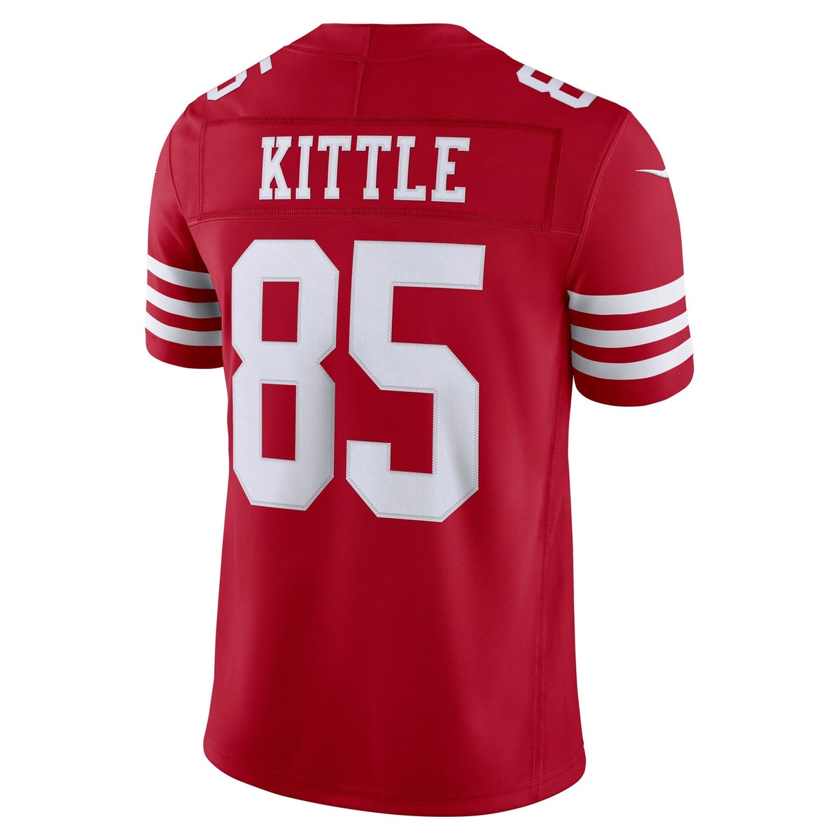 San Francisco 49ers George Kittle Scarlet Team Vapor F.U.S.E. Stitched Limited Football Jersey