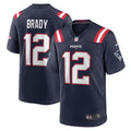 New England Patriots Navy Game Retired Player Football Jersey