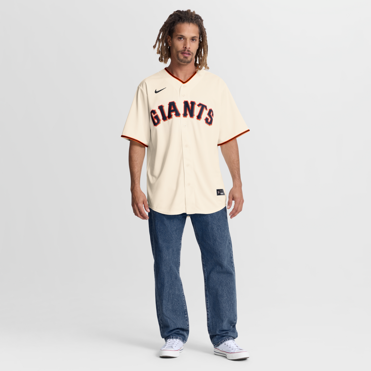 San Francisco Giants Bryce Eldridge Cream Home Replica Baseball Jersey