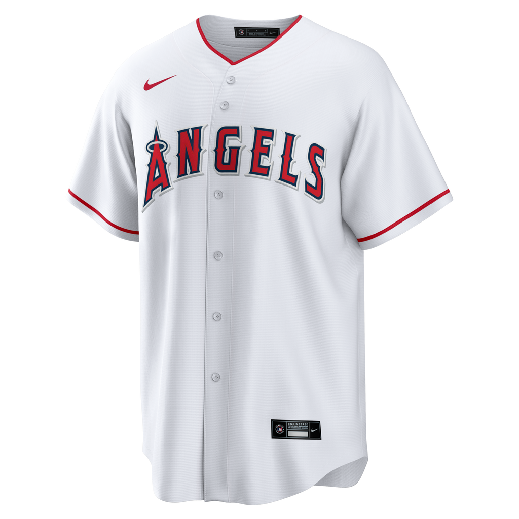 Los Angeles Angels Reggie Jackson White Home Retired Player Replica Baseball Jersey