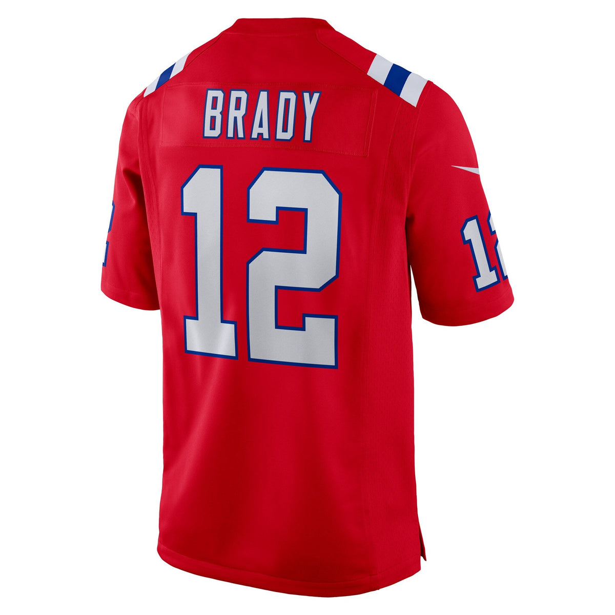 New England Patriots Tom Brady Red Retired Player Alternate Game Football Jersey