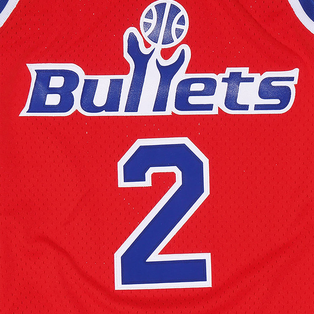 Washington Bullets Chris Webber 1994 Hardwood Classics Road Swingman Jersey - Scarlett