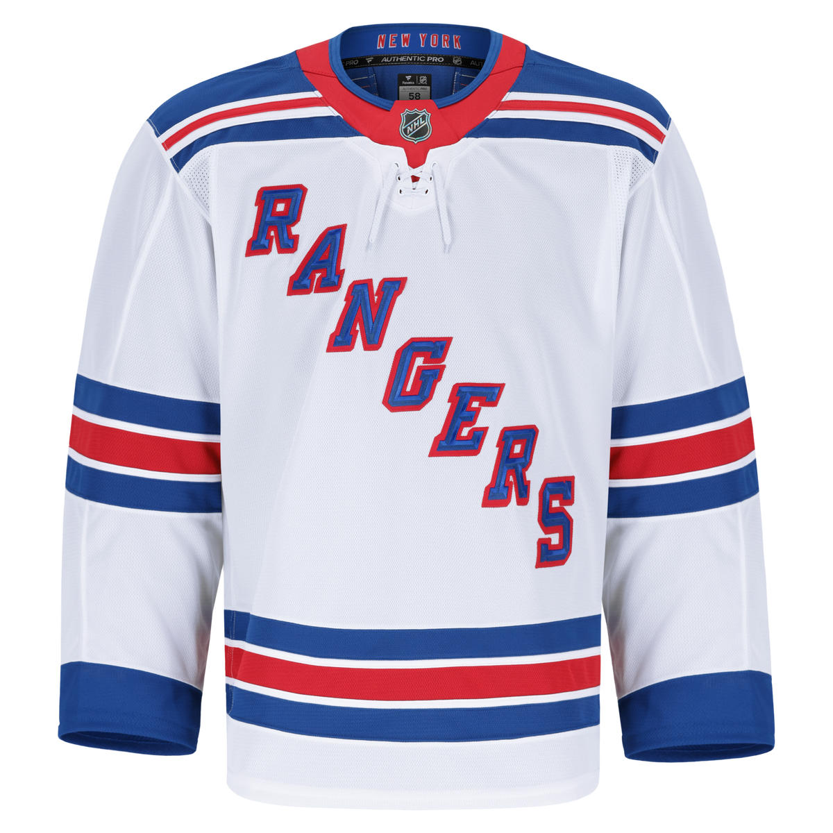 New York Rangers White Away Pro Jersey
